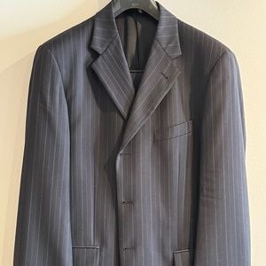 Joseph Abboud Three-Button Pinstripe Suit